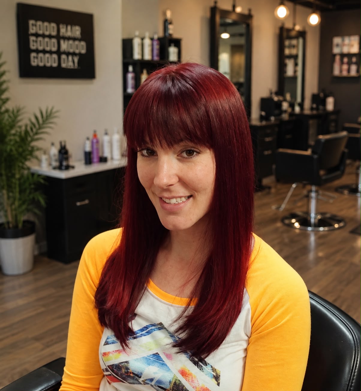 Hair transformation